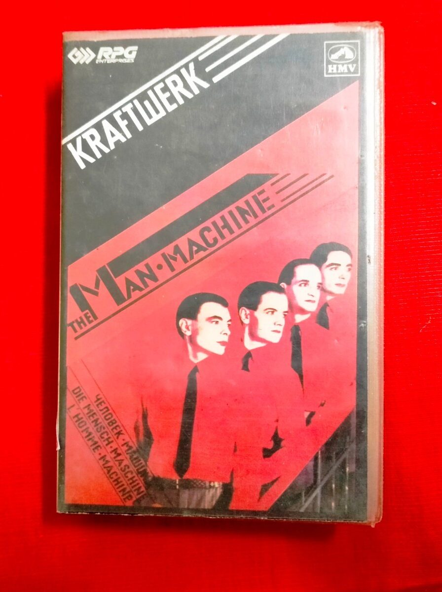 Kraftwerk The Man-Machine Indian Cassette
